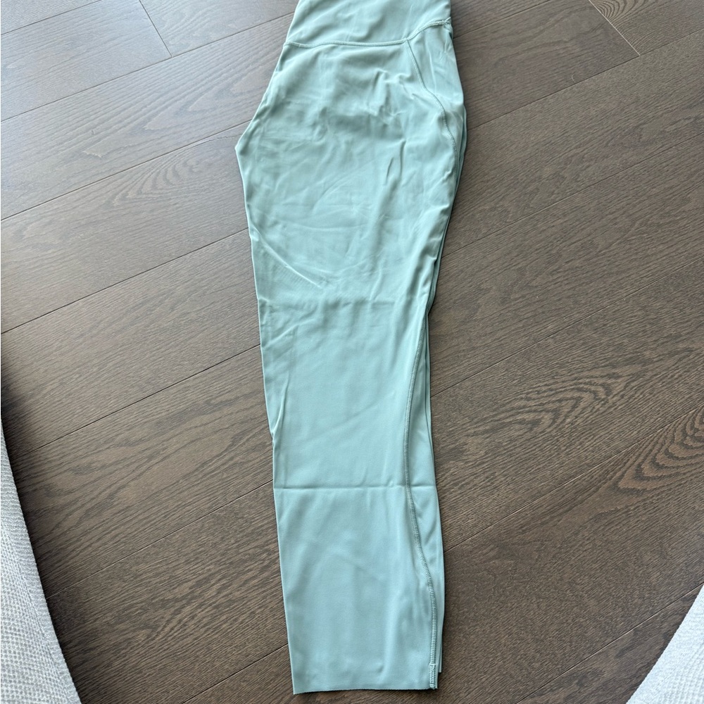 lululemon athletica align pant 25” high rise Light Green Leggings